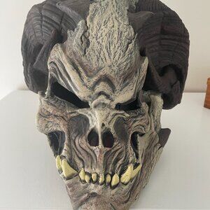 Rubie's Cave Demon Latex Costume Mask One size Made in Mexico